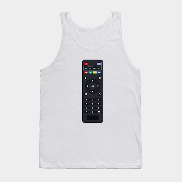 Remote control for TV or media center. Tank Top by AraDesign